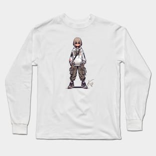 Keiji Anime Girl Long Sleeve T-Shirt